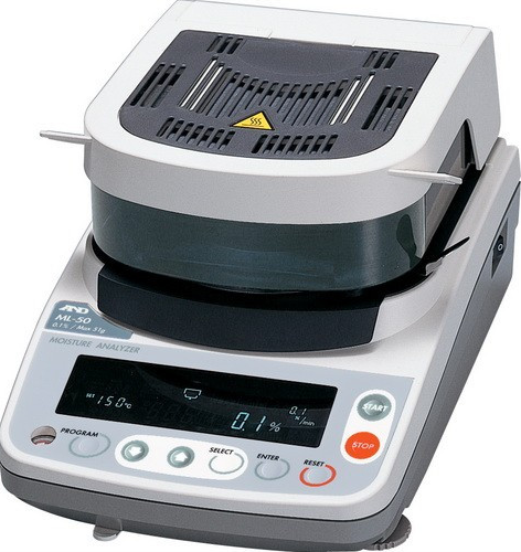 cân xác định độ ẩm ML-50 AND